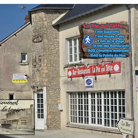 La Pie Qui Tette - 1 Avec Salle De Repas Commune à Disposition 3* Vierville-sur-Mer